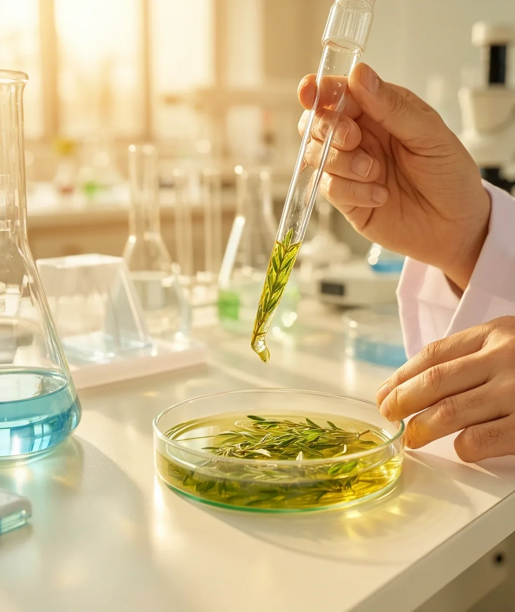 Scientific botanical analysis
